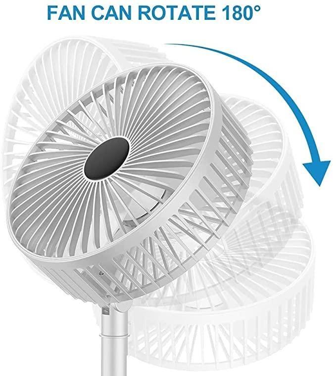 USB Handheld Fan & Rechargeable AC/DC Table/Wall Fan