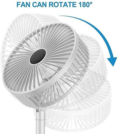 USB Handheld Fan & Rechargeable AC/DC Table/Wall Fan